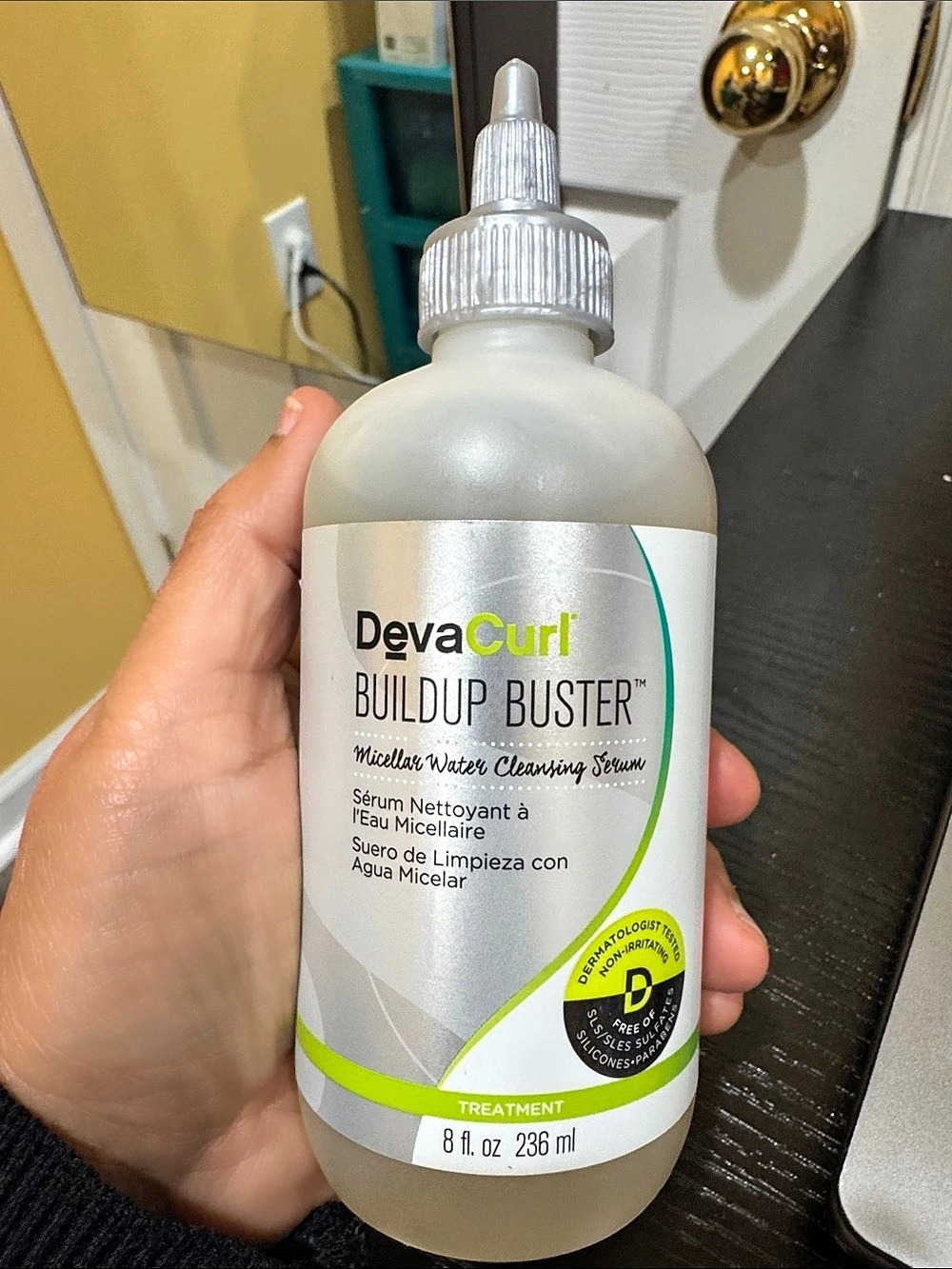 DevaCurl Buildup Buster Micellar Water Cleansing Serum — 8 fl oz / 236 ml BN